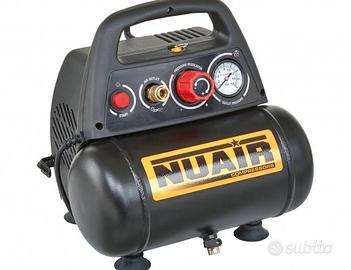 Compressore Aria Portatile Serbatoio 6L 1.5HP 8BAR