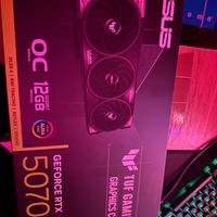Scheda video ASUS TUF RTX 5070 NVIDIA OC