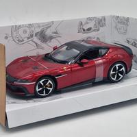 FERRARI 12Cilindri 12V 830CV - Burago - Scala 1/24