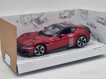 FERRARI 12Cilindri 12V 830CV - Burago - Scala 1/24