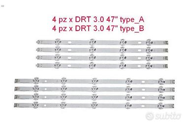 Barre led kit LG DRT 3.0 47" 47LB650V 47LB550V