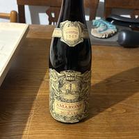 bottiglia di amarone 1967