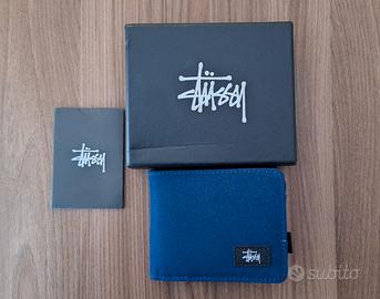 portafoglio Stussy blu
