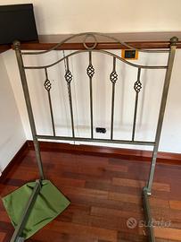 letto in ferro battuto una piazza