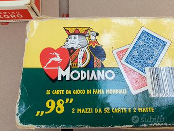 carte da gioco Modiano