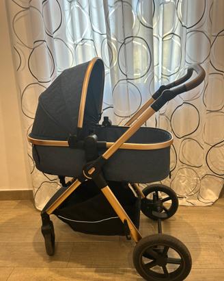 Trio passeggino completo con accessori