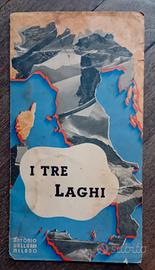 LAGO MAGGIORE - BROCHURE CON CARTINA RIPIEGATA 