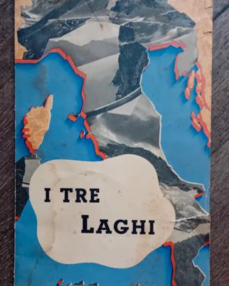 LAGO MAGGIORE - BROCHURE CON CARTINA RIPIEGATA 