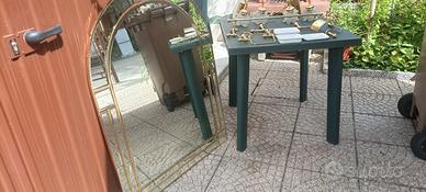 Set arredamento bagno in ottone 