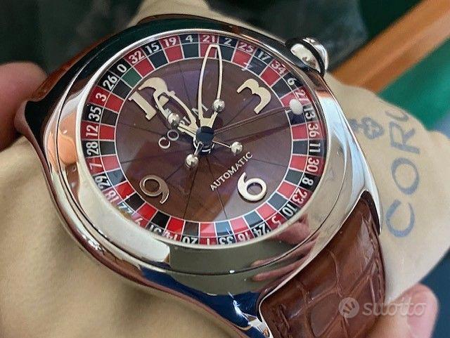 CORUM BUBBLE CASINO NUOVO MAI INDOSSATO Abbigliamento e