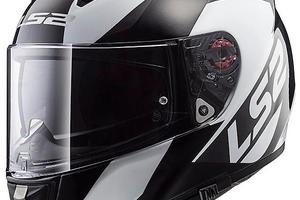 Casco moto integrale fibra Vector della LS2.