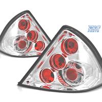 FANALI PER FORD MONDEO MK3 00-07 FONDO CROMATO