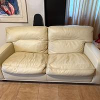 Divano 3 posti pelle Frau