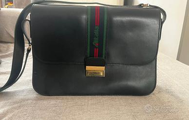Borsa Alitalia vintage originale a tracolla