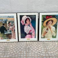 Stampe originali Coca Cola anni 80 con cornice