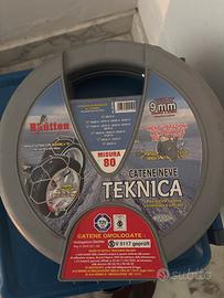 Catene da neve Rhutten Teknica misura 80 - Nuove