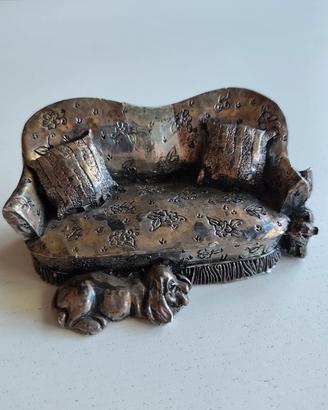 miniatura laminata in argento