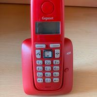 Cordless gigaset A220 rosso