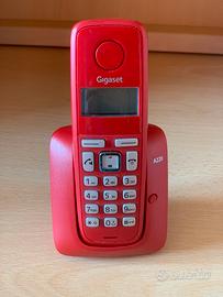 Cordless gigaset A220 rosso