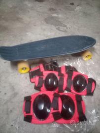 Skate Oxelo kipsta 6/12 + protezioni articolazioni