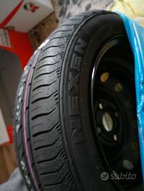 Gomme 165/ 60 r 14 con cerchi  4 fori Kia picanto
