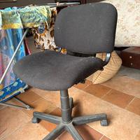 sedia con rotelle girevole per scrivania/ ufficio