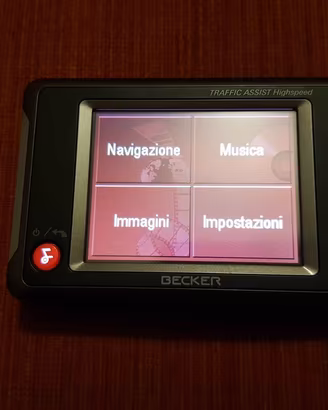 Navigatore Auto Becker traffic assist
