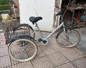 bici a tre ruote