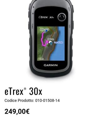 Garmin etrex 30 gps trekking escursionsmo Nuovo