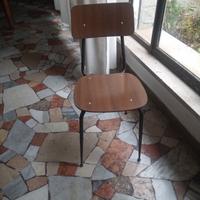 Sedie fine anni 60 in formica. 