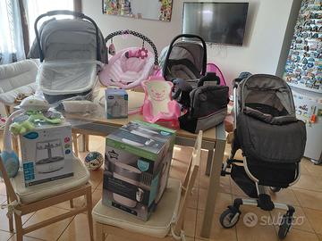 trio passeggino foppapedretti con base isofix