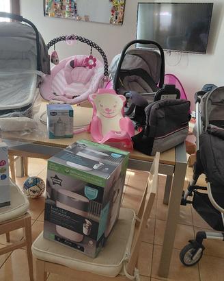trio passeggino foppapedretti con base isofix