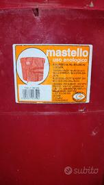 mastello per uso enologico