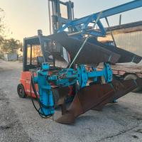 Aratro bivomere Cesare Rossatti idraulico