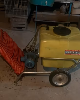 Pompa irroratrice carrellata  - Motore 220V 1HP