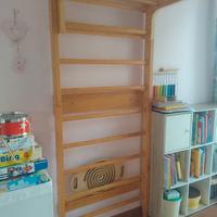 Spalliera svedese in legno 