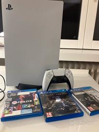 playstation 5 con disco come nuova