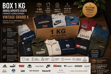 Box Stock da 1 Kg firmato usato uomo/donna