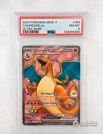 Pokemon 151 Charizard ITA PSA 8 Carta Gradadata