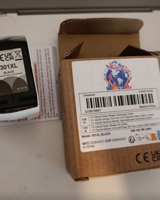 301 xl cartuccia non originale