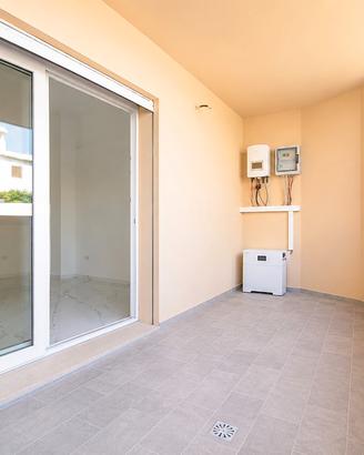 Trivano nuova costruzione con terrazza e p auto
