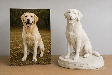 STATUE 3D PERSONALIZZATE DI CANI E GATTI