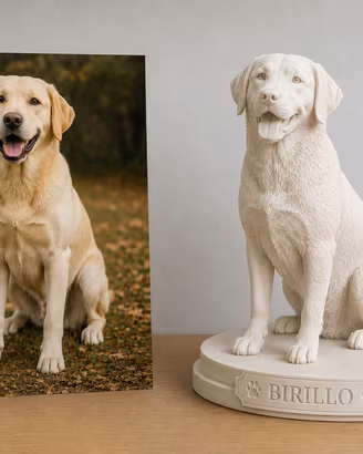 STATUE 3D PERSONALIZZATE DI CANI E GATTI