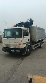 Nissan Eco T 200 ribaltabile con gru' caricatore 