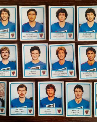 13 Figurine Catania Calciatori panini 1983 1984