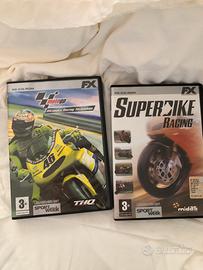 Superbike racing e Moto gp games pc cd rom