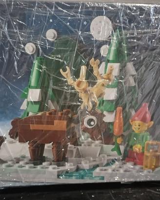 Lego Cortile di Babbo Natale 40484