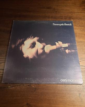 Vinile PIerangelo Bertoli 1980 Certi momenti
