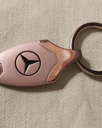 Portachiavi Mercedes-Benz Metallo Logo Auto
