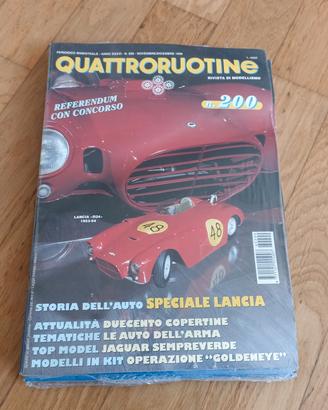 lotto 2 riviste modellismo Quattroruotine 